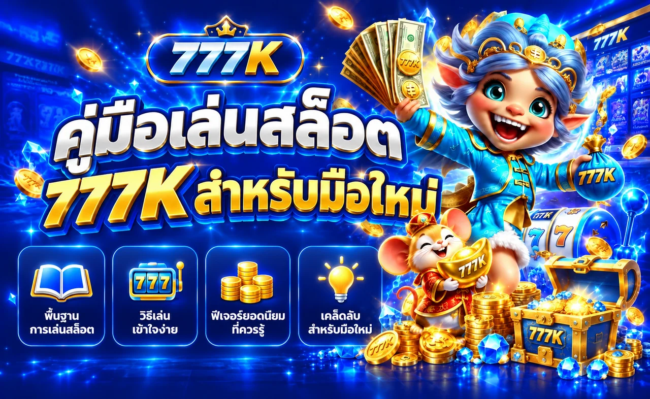 777K คู่มือเล่นสล็อตสำหรับมือใหม่ | อ่านก่อนหมุน